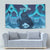 Yule Be Eaten Personalized Tapestry Christmas Cat Jolakotturinn Icelandic - Wonder Print Shop