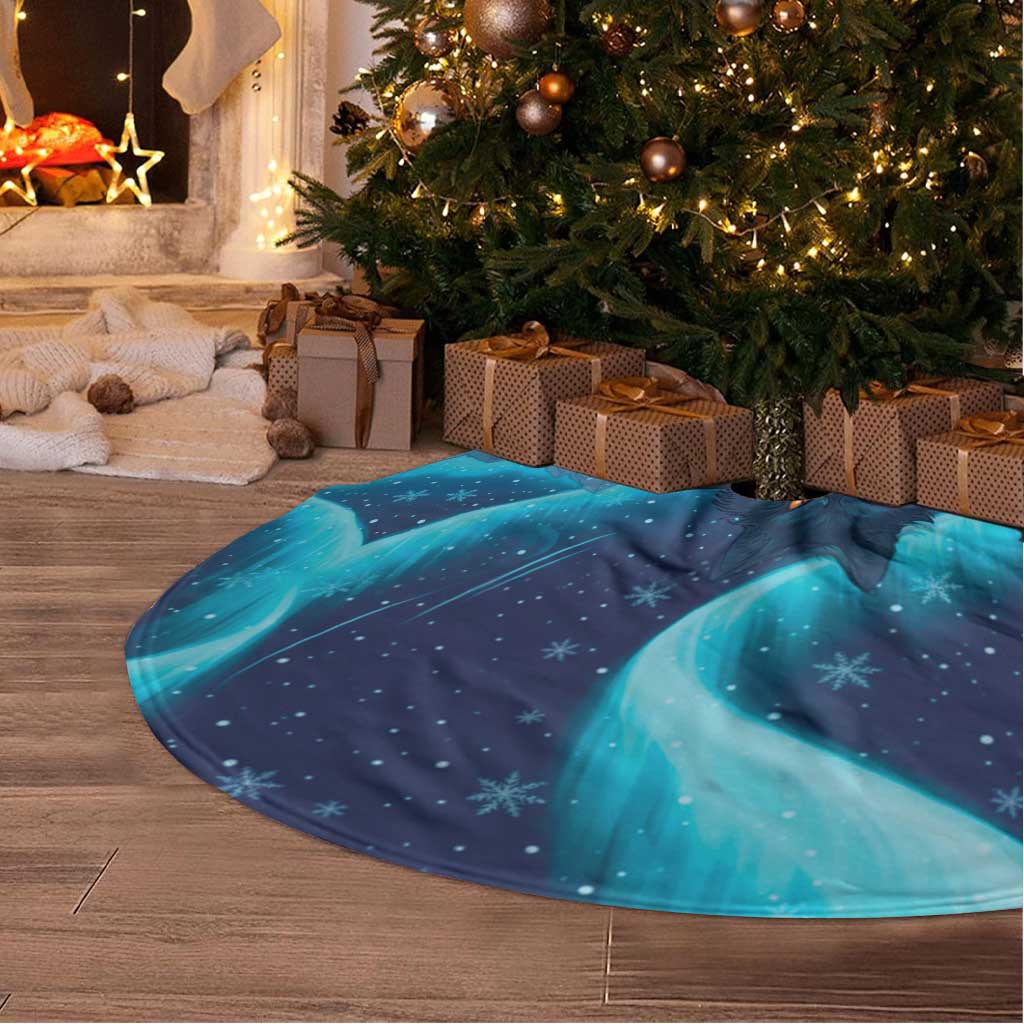 Yule Be Eaten Personalized Tree Skirt Christmas Cat Jolakotturinn Icelandic - Wonder Print Shop