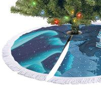 Yule Be Eaten Personalized Tree Skirt Christmas Cat Jolakotturinn Icelandic - Wonder Print Shop