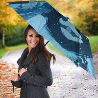 Yule Be Eaten Personalized Umbrella Christmas Cat Jolakotturinn Icelandic - Wonder Print Shop