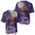 Italy Christmas Baseball Jersey La Befana Flying Over Winter Night - Wonder Print Shop