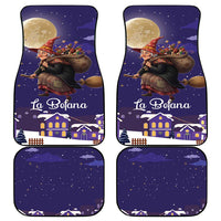 Italy Christmas Car Mats La Befana Flying Over Winter Night - Wonder Print Shop