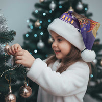 Italy Christmas Santa Hat La Befana Flying Over Winter Night - Wonder Print Shop
