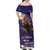 Italy Christmas Family Matching Off Shoulder Maxi Dress and Hawaiian Shirt La Befana Flying Over Winter Night - Wonder Print Shop