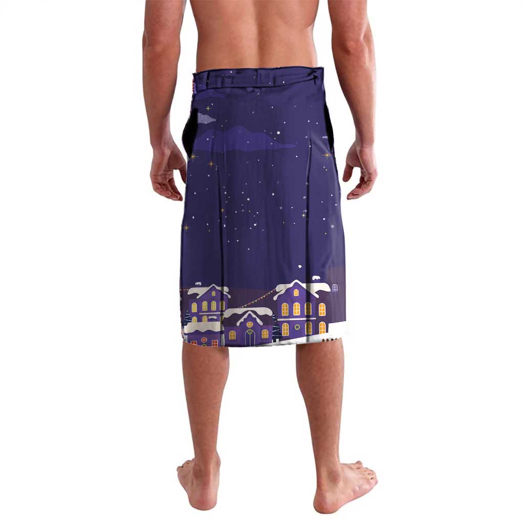 Italy Christmas Lavalava La Befana Flying Over Winter Night - Wonder Print Shop