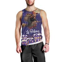 Italy Christmas Men Tank Top La Befana Flying Over Winter Night - Wonder Print Shop