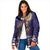 Italy Christmas Padded Jacket La Befana Flying Over Winter Night - Wonder Print Shop