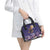 Italy Christmas Shoulder Handbag La Befana Flying Over Winter Night - Wonder Print Shop