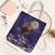 Italy Christmas Tote Bag La Befana Flying Over Winter Night - Wonder Print Shop
