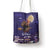 Italy Christmas Tote Bag La Befana Flying Over Winter Night - Wonder Print Shop