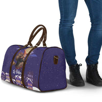 Italy Christmas Travel Bag La Befana Flying Over Winter Night - Wonder Print Shop