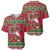 Italy Christmas Baseball Jersey Italian Map Poinsettia - Wonder Print Shop