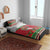 Italy Christmas Bedding Set Italian Map Poinsettia - Wonder Print Shop