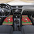 Italy Christmas Car Mats Italian Map Poinsettia - Wonder Print Shop