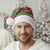 Italy Christmas Santa Hat Italian Map Poinsettia - Wonder Print Shop