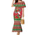 Italy Christmas Family Matching Mermaid Dress and Hawaiian Shirt Italian Map Poinsettia - Wonder Print Shop