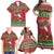 Italy Christmas Family Matching Off Shoulder Maxi Dress and Hawaiian Shirt Italian Map Poinsettia - Wonder Print Shop