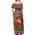 Italy Christmas Family Matching Off Shoulder Maxi Dress and Hawaiian Shirt Italian Map Poinsettia - Wonder Print Shop