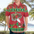 Italy Christmas Hawaiian Shirt Italian Map Poinsettia - Wonder Print Shop