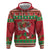 Italy Christmas Hoodie Italian Map Poinsettia - Wonder Print Shop