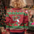 Italy Christmas Kid Ugly Christmas Sweater Italian Map Poinsettia - Wonder Print Shop