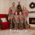 Italy Christmas Pajama Set Italian Map Poinsettia - Wonder Print Shop