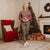 Italy Christmas Pajama Set Italian Map Poinsettia - Wonder Print Shop