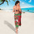 Italy Christmas Sarong Italian Map Poinsettia - Wonder Print Shop