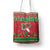 Italy Christmas Tote Bag Italian Map Poinsettia - Wonder Print Shop