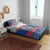Iceland Christmas Bedding Set Coat Of Arms Christmas Pattern - Wonder Print Shop