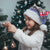 Iceland Christmas Santa Hat Coat Of Arms Christmas Pattern - Wonder Print Shop