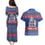 Iceland Christmas Couples Matching Puletasi and Hawaiian Shirt Coat Of Arms Christmas Pattern - Wonder Print Shop