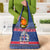 Iceland Christmas Grocery Bag Coat Of Arms Christmas Pattern - Wonder Print Shop