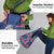 Iceland Christmas Grocery Bag Coat Of Arms Christmas Pattern - Wonder Print Shop