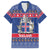 Iceland Christmas Hawaiian Shirt Coat Of Arms Christmas Pattern - Wonder Print Shop