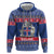 Iceland Christmas Hoodie Coat Of Arms Christmas Pattern - Wonder Print Shop