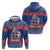 Iceland Christmas Hoodie Coat Of Arms Christmas Pattern - Wonder Print Shop