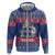 Iceland Christmas Hoodie Coat Of Arms Christmas Pattern - Wonder Print Shop