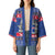 Iceland Christmas Kimono Coat Of Arms Christmas Pattern - Wonder Print Shop