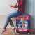 Iceland Christmas Luggage Cover Coat Of Arms Christmas Pattern - Wonder Print Shop
