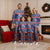 Iceland Christmas Pajama Set Coat Of Arms Christmas Pattern - Wonder Print Shop