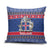 Iceland Christmas Pillow Cover Coat Of Arms Christmas Pattern - Wonder Print Shop