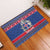Iceland Christmas Rubber Doormat Coat Of Arms Christmas Pattern - Wonder Print Shop