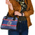 Iceland Christmas Shoulder Handbag Coat Of Arms Christmas Pattern - Wonder Print Shop