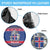 Iceland Christmas Spare Tire Cover Coat Of Arms Christmas Pattern - Wonder Print Shop