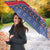 Iceland Christmas Umbrella Coat Of Arms Christmas Pattern - Wonder Print Shop