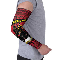 Austria Christmas Arm Sleeves Krampus You Were Naughty - Wonder Print Shop