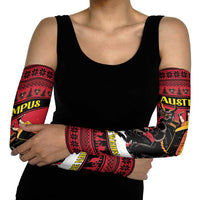 Austria Christmas Arm Sleeves Krampus You Were Naughty - Wonder Print Shop