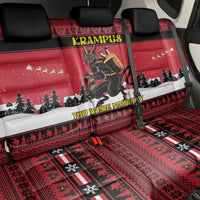 Austria Christmas Back Car Seat Cover Krampus You Were Naughty - Wonder Print Shop