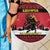 Austria Christmas Beach Blanket Krampus You Were Naughty - Wonder Print Shop